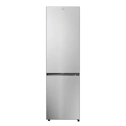 Combina frigorifica CANDY ECN2CQTEX206, Total No Frost, 409 l, H 205 cm, Clasa E (Inox)