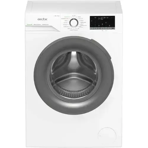 Masina de spalat rufe Arctic APLM2WFSU210411W, 10 kg, 1200 RPM, Clasa B, Silent Inverter, ExtraSteam, SaveInAll, IronExpress, Flow Control (Alb)
