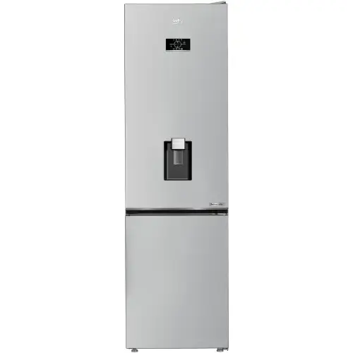 Combina frigorifica Beko B5RCNA405HDM, No Frost, 355 l, H 203.5 cm, HarvestFresh, AeroFlow, No Frost, Fast Freeze, Clasa D (Gri)