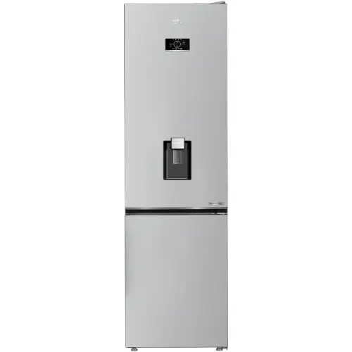 Combina frigorifica Beko B5RCNA405HDM, No Frost, 355 l, H 203.5 cm, HarvestFresh, AeroFlow, No Frost, Fast Freeze, Clasa D (Gri)