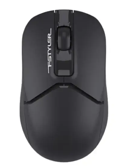 Mouse Optic A4Tech FG12 WS, 1200 dpi, Wireless (Negru)