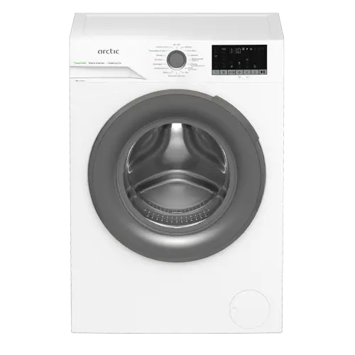 Masina de spalat rufe Arctic APLM2WFSU28411W, 8 Kg, 1400 RPM, Clasa A, Motor Silent Inverter, ExtraSteam, IronExpress, Recycled Tub, Fast/Intensive, Steam, WaterMode, Child Lock, Add-In (Alb)
