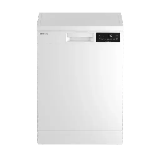 Masina de spalat vase independenta Arctic DFN2844, 14 Seturi, 8 programe, Clasa C, Incarcare pe jumatate, Rapid+ (Alb)