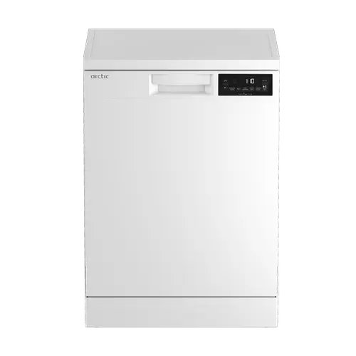 Masina de spalat vase independenta Arctic DFN2844, 14 Seturi, 8 programe, Clasa C, Incarcare pe jumatate, Rapid+ (Alb)