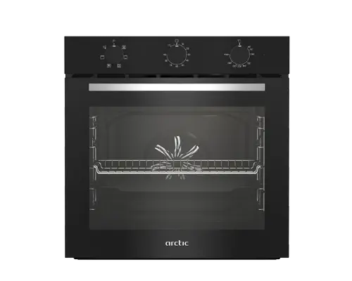 Cuptor incorporabil Arctic ARVIE1110BD, Electric, 72 l, AeroCooking, 6 functii, Clasa A (Negru)
