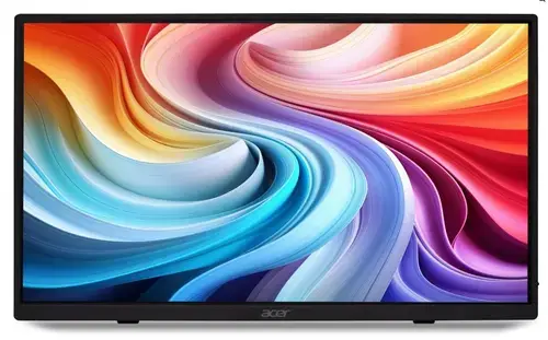 Monitor IPS LED Acer 15.6inch PM161QTbmiuuux, Full HD (1920 x 1080), HDMI, USB tip C,  Boxe (Negru)