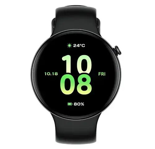Smartwatch HONOR Watch Fit Active, Ecran AMOLED 1.32inch, Bluetooth, GPS, Autonomie 23 zile, Android/iOS, 5 ATM, IP68 (Negru)