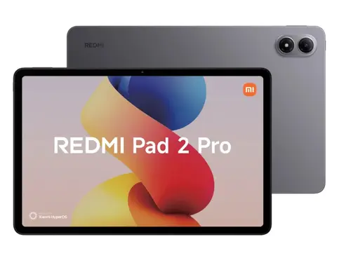 Tableta Xiaomi Redmi Pad 2 Pro, Procesor Snapdragon® 7s Gen 4 Mobile Platform Octa-Core, Ecran 2.5K 12.1inch, 8GB RAM, 256GB Flash, Wi-Fi, Bluetooth, 5G, HyperOS 2 (Gri)