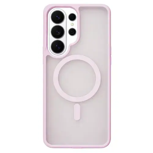 Husa Protectie Spate Lemontti EliteGuard Magnetic pentru Samsung Galaxy S26 Ultra (Roz)
