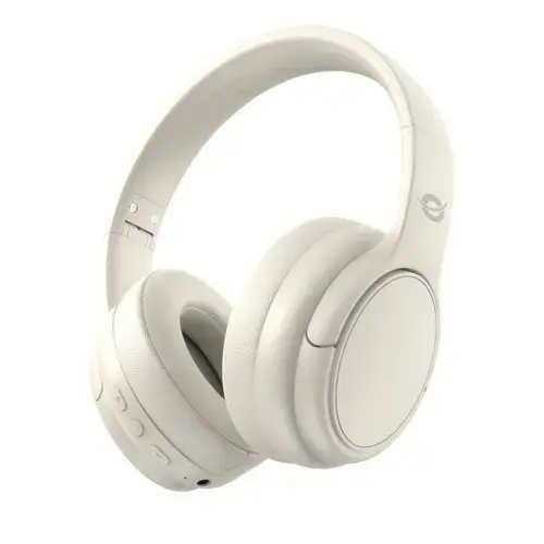 Casti Stereo Wireless Conceptronic PARRIS03C, Bluetooth, Jack 3.5mm, Microfon (Crem)