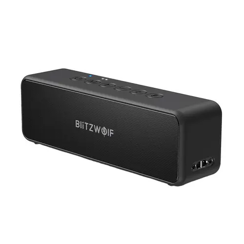 Boxa portabila wireless BlitzWolf BW-WA4, Bluetooth 5.0, 4000 mAh, 30W, Microfon, USB-C, IPX6 (Negru)