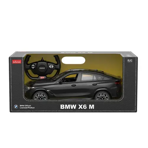 Masina cu telecomanda BMW X6 M, 1:14 (Negru)