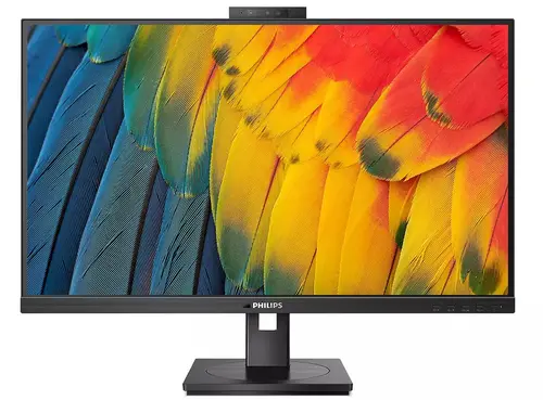 Monitor IPS LED Philips 23.8inch 24B1U5301H/00, Full HD (1920 x 1080), HDMI, DisplayPort, Pivot, Boxe (Negru)
