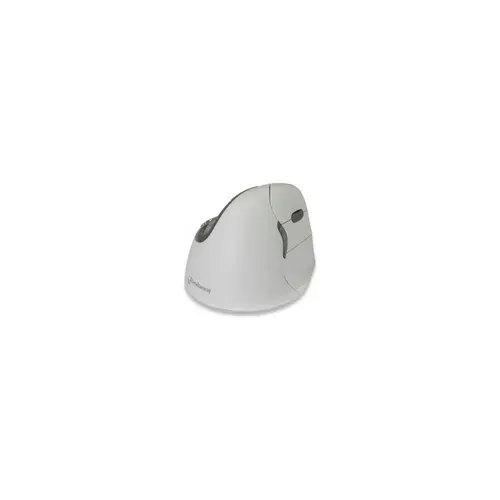 Mouse BakkerElkhuizen Evoluent VerticalMouse 4 BNEEVR4WB/VM4RB, Optic, Bluetooth, Wireless, 2600 DPI, 7 Butoane, Alb