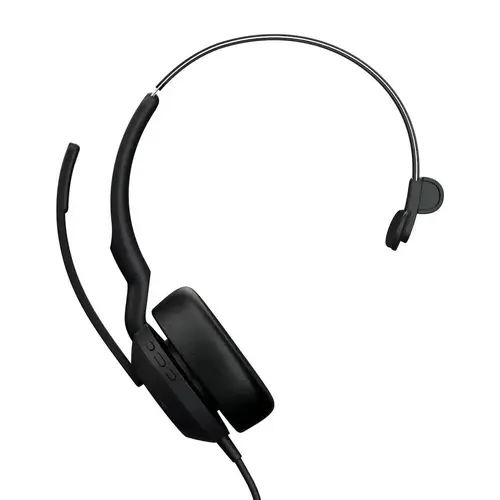 Casti Call Center Jabra Evolve2 50 MS Mono, USB-C/A, Mono, Microfon (Negru)