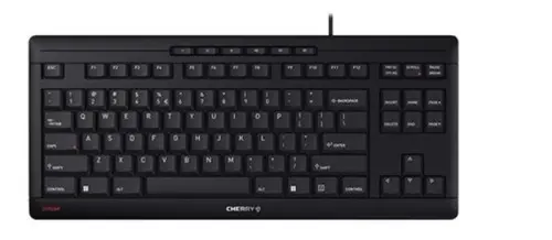 Tastatura Cherry STREAM, USB, Layout US (Negru)