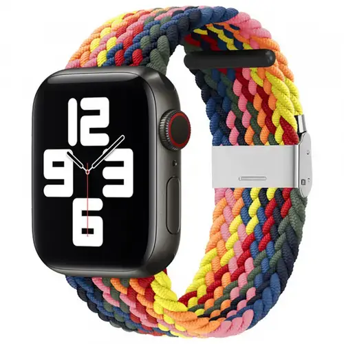Curea Techsuit W032 pentru Apple Watch 49mm / 46mm / 45mm / 44mm / 42mm Series, Roz