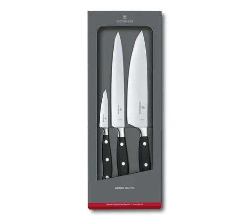 Set cutite Victorinox Grand Maitre, Inox (Negru)