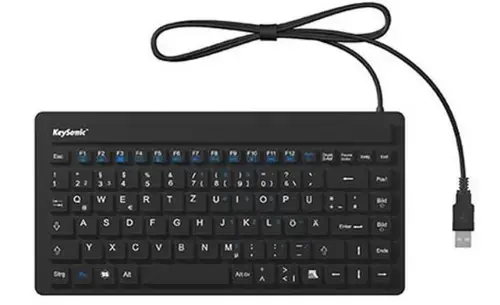Tastatura RaidSonic IcyBox KeySonic, USB 2.0 (Negru)