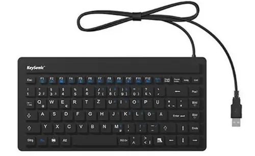 Tastatura RaidSonic IcyBox KeySonic, USB 2.0 (Negru)