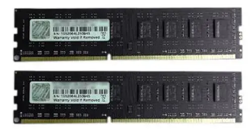 Memorie G.Skill Value, DDR3, 2x4GB, 1333MHz (Negru)