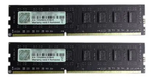 Memorie G.Skill Value, DDR3, 2x4GB, 1333MHz (Negru)