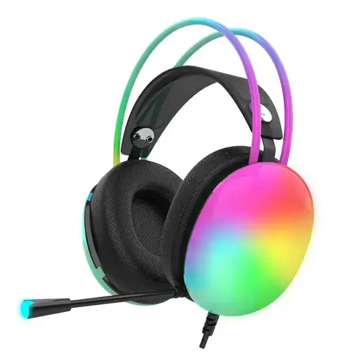Casti Gaming Inca IGK-X8S, Surround 7.1, RGB, USB, Microfon (Negru)