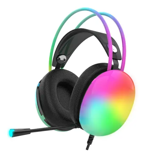 Casti Gaming Inca IGK-X8S, Surround 7.1, RGB, USB, Microfon (Negru)