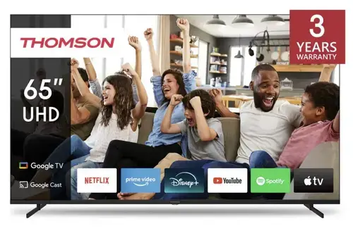 Televizor LED Thomson 165 cm (65inch) 65UG4S14, Ultra HD 4K, Smart TV, WiFi, CI+