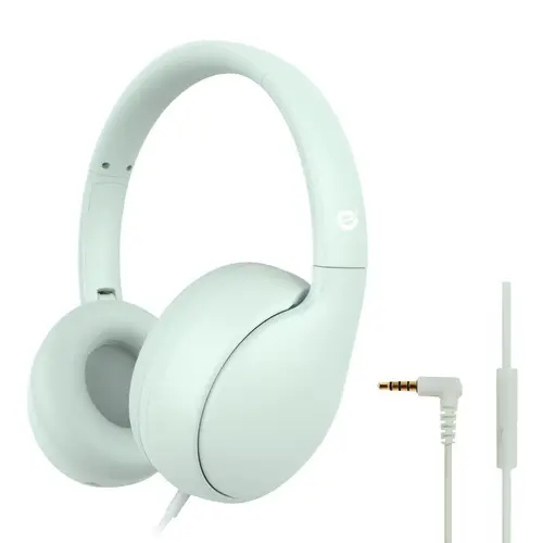 Casti cu fir Conceptronic PARRIS04GT, Jack 3.5mm, 1.6m, Microfon (Verde)