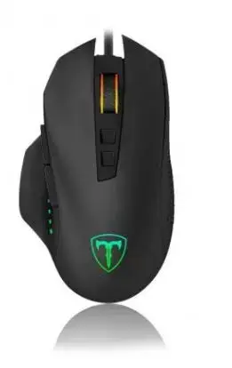 Mouse gaming T-DAGGER Captain, 8000dpi, USB (Negru)