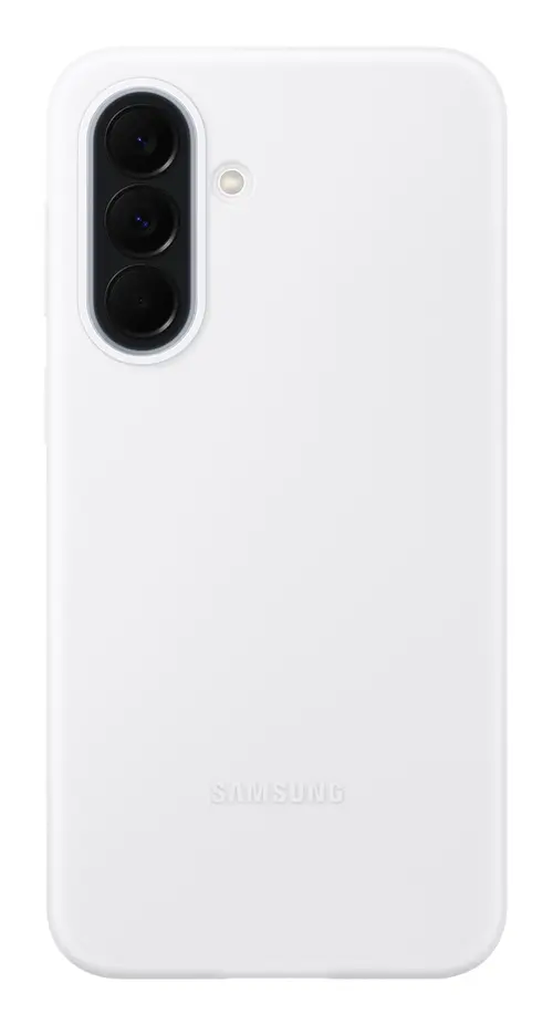 Husa Protectie Spate Samsung EF-PA376CJEGWW, Silicone Case, pentru Galaxy A37 (Gri deschis)