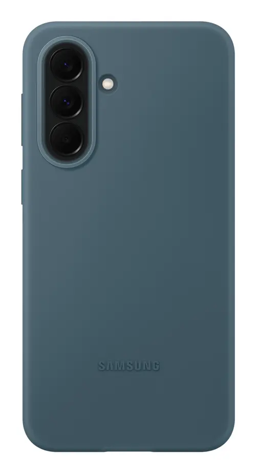 Husa Protectie Spate Samsung EF-PA376CKEGWW, Silicone Case, pentru Galaxy A37 (Verde inchis)