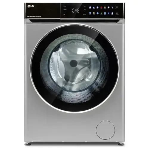 Masina de spalat rufe LDK Queen3 814DDMTS, Clasa A, Capacitate 8 Kg, 1400 rpm, 14 programe, Control Touch, Steam, Super Spa, My Cycle, Amanare pornire, Prespalare, Intensiv, Motor Inverter (Argintiu)