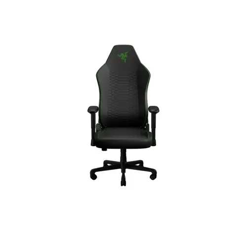 Scaun Gaming Razer Iskur V2 X NewGen, piele, reglabil, Negru/Verde