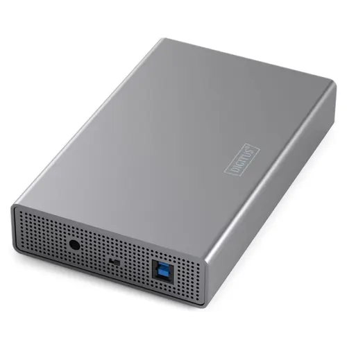 Rack Hard-disk Digitus DA-71106-1, 2,5inch/inch3,5inch, SATA, USB3.0 (Gri)