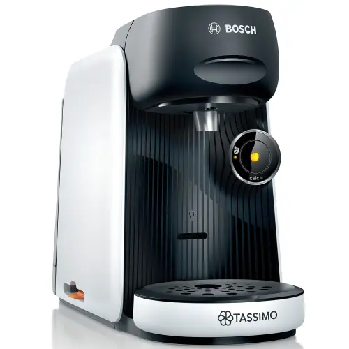 Espressor automat cu capsule Bosch Tassimo Finesse TAS164E, 1400 W, Rezervor apa 0.7 l, Autocuratare si Decalcifiere (Alb)