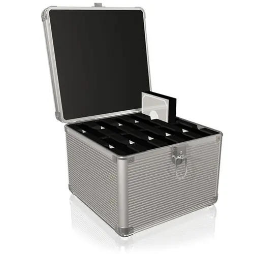 Carcasa pentru transport HDD, ICY BOX IB-AC628, 10x3,5/2,5inch (Argintiu)