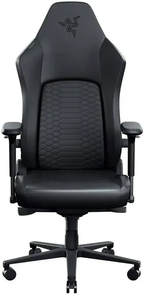 Scaun Gaming Razer Iskur V2 NewGen, Ergonomic, Max 136 kg, Perna din spuma, Sistem HyperFlex, Cotiere 4D (Negru)