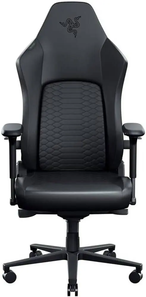 Scaun Gaming Razer Iskur V2 NewGen, Ergonomic, Max 136 kg, Perna din spuma, Sistem HyperFlex, Cotiere 4D (Negru)
