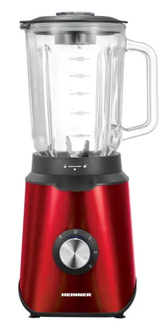 Blender de masa HEINNER HBL-1000RED, 1000W, 1.5L (Rosu)