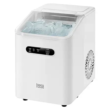 Aparat de cuburi de gheata Teesa TSA5009, 110 W, 1l, 11 kg/24 ore (Alb)