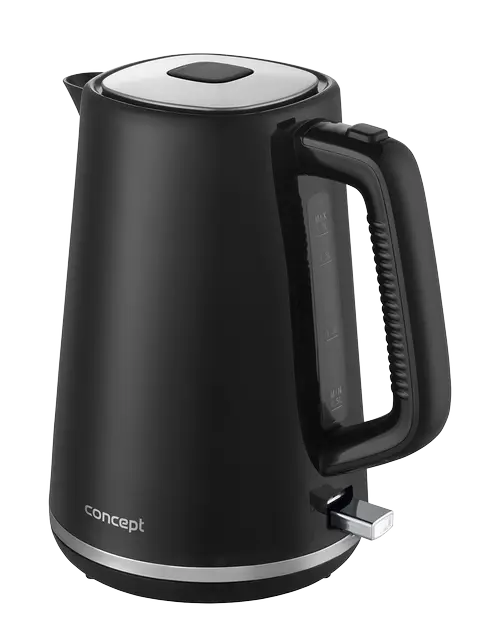 Fierbator de apa RK2375, 1.7 l, 2200 W (Negru)
