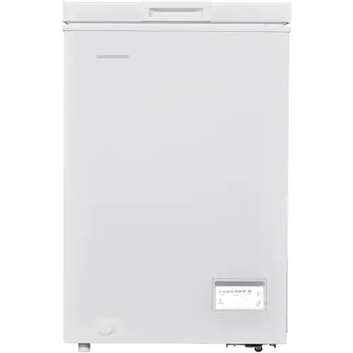 Lada frigorifica Heinner HCF-HM100CE++, 98 l, Clasa E, Convertibila Frigider/Congelator, Control electronic (Alb)