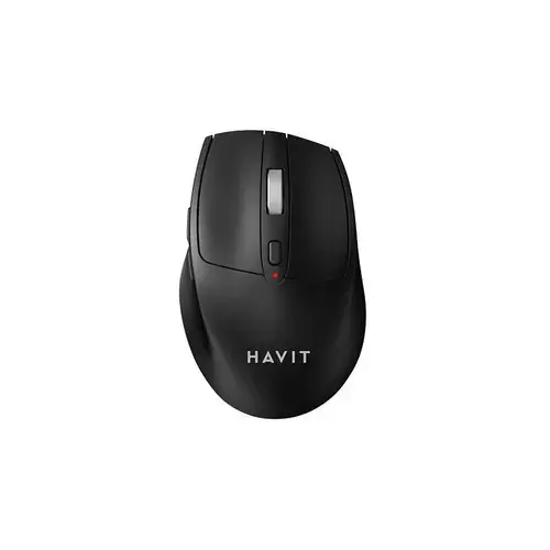 Mouse office wireless Havit MS61WB, Bluetooth, 3200 DPI, 6 butoane (Negru)