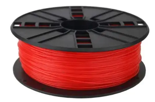 Printer Filament Gembird 3DP-PLA1.75-01-FR, PLA (Rosu Fluorescent)