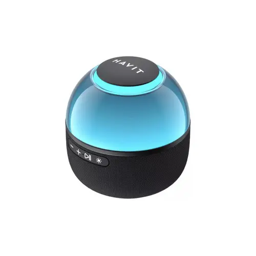 Boxa portabila Havit SK900BT, Bluetooth, 3W, RGB, Autonomie 6 ore (Negru)