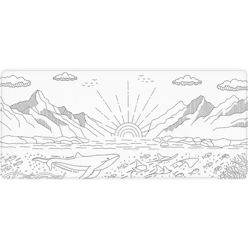 Mouse Pad Dark Project Terra Nostra XL, 900 x 400 x 4 mm (Alb)