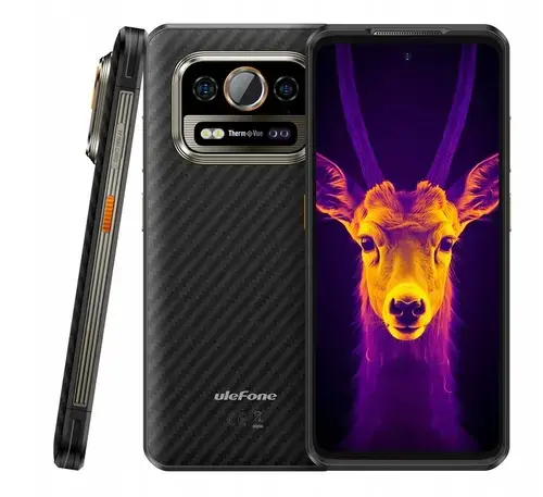 Telefon Mobil Ulefone Armor 25T Pro, Procesor Mediatek Dimensity 6300, IPS LCD Capacitive Touchscreen 6.78, 6GB RAM, 256GB Flash, Camera Tripla 50+64+Thermal camera, Wi-Fi, 5G, Dual SIM, Android (Negru)