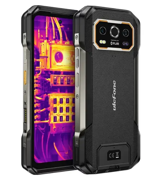 Telefon Mobil Ulefone Armor 27T Pro, Procesor Mediatek Dimensity 6300, IPS LCD Capacitive Touchscreen 6.78, 12GB RAM, 256GB Flash, Camera Tripla 50+64+Thermal camera, Wi-Fi, 5G, Dual SIM, Android (Negru)
